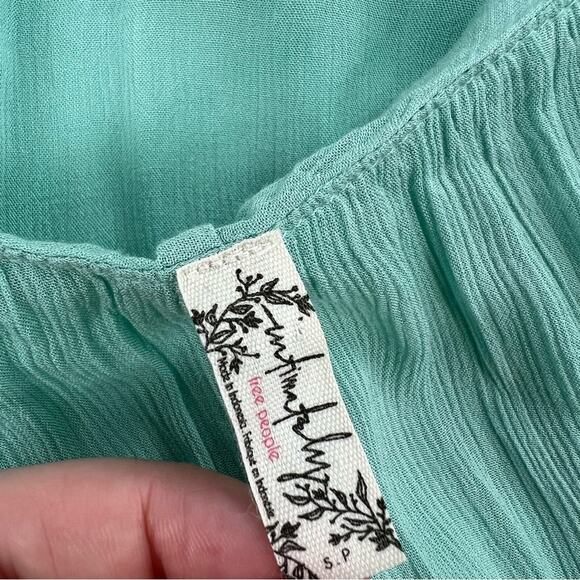 NWT Free People Cascades Tank Top ruffle camisole Sz s - Picture 4 of 9